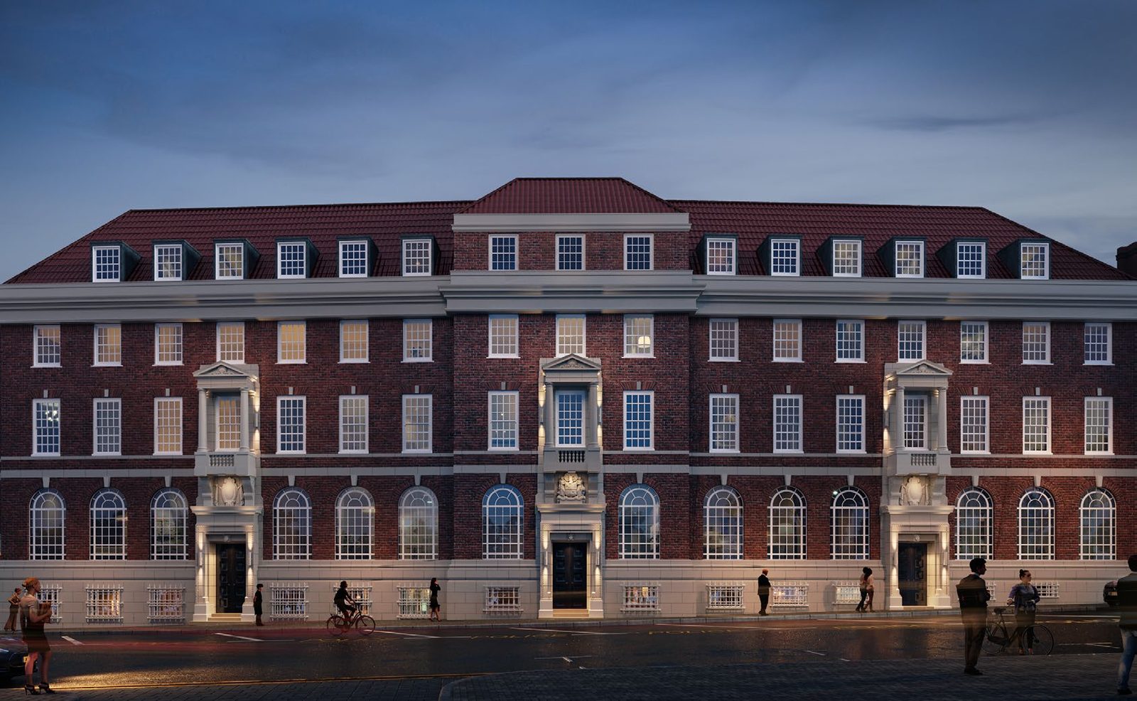 Birmingham heritage building conversion exterior, Snow Hill and Colmore district