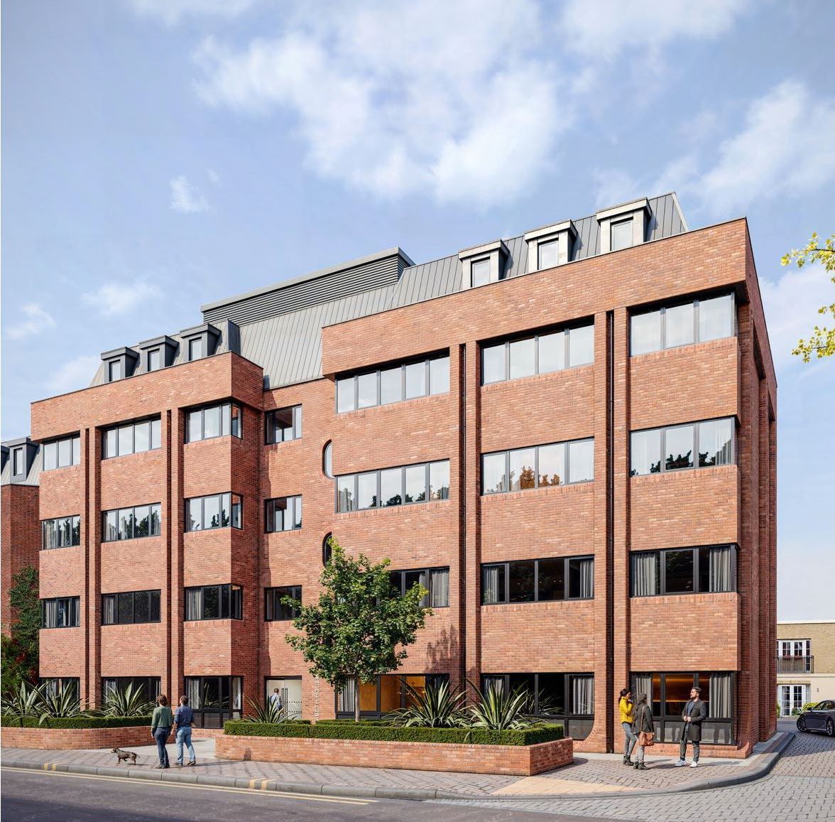 Staines-upon-Thames residential development exterior